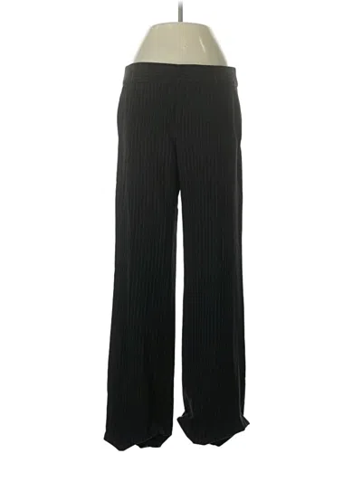 Pre-owned Zara Basic Dress Pants In Black