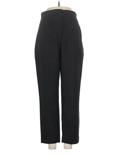 Pre-owned Zara Basic Dress Pants In Black