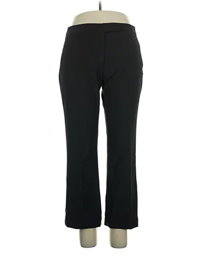 Pre-owned Zara Basic Dress Pants In Black