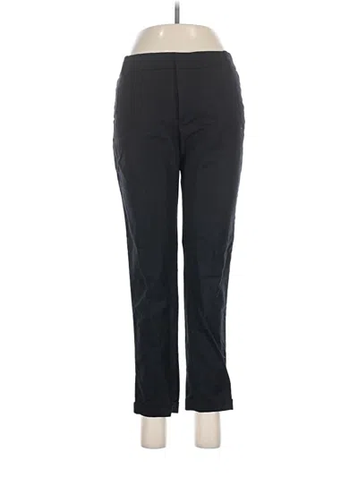 Pre-owned Zara Basic Dress Pants In Black