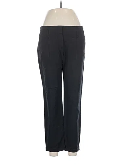 Pre-owned Zara Basic Dress Pants In Black