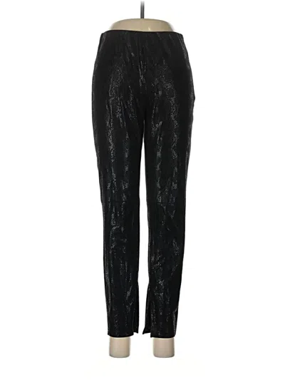 Pre-owned Zara Basic Dress Pants In Black