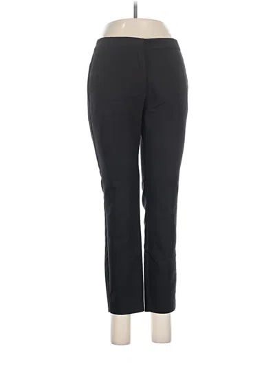 Pre-owned Zara Basic Dress Pants In Black