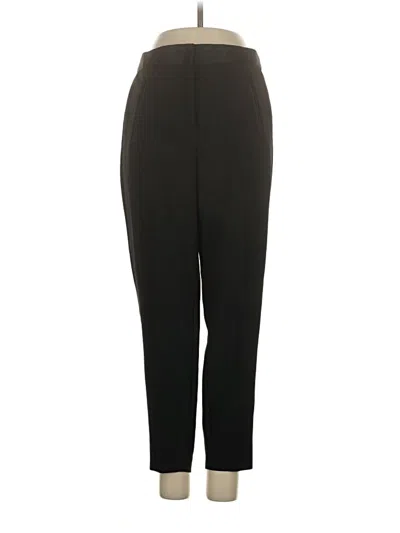 Pre-owned Zara Basic Dress Pants In Black