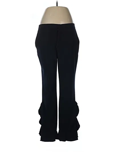 Pre-owned Zara Basic Dress Pants In Black