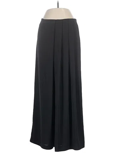 Pre-owned Zara Basic Dress Pants In Black