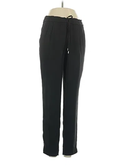 Pre-owned Zara Basic Dress Pants In Black