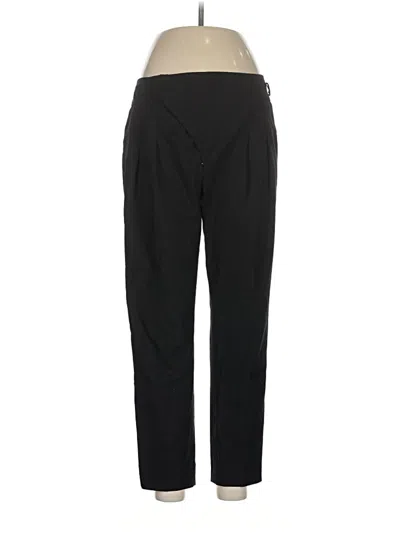 Pre-owned Zara Basic Dress Pants In Black