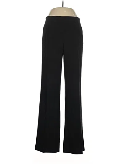 Pre-owned Zara Basic Dress Pants In Black