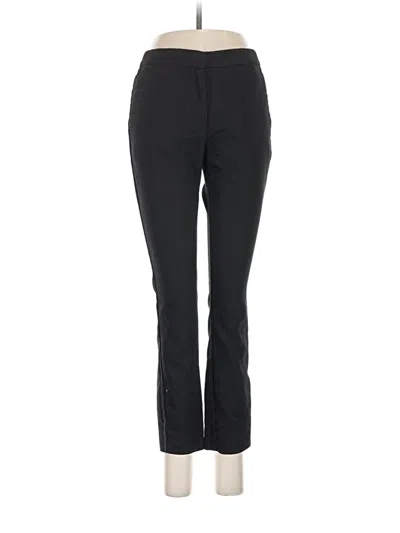 Pre-owned Zara Basic Dress Pants In Black