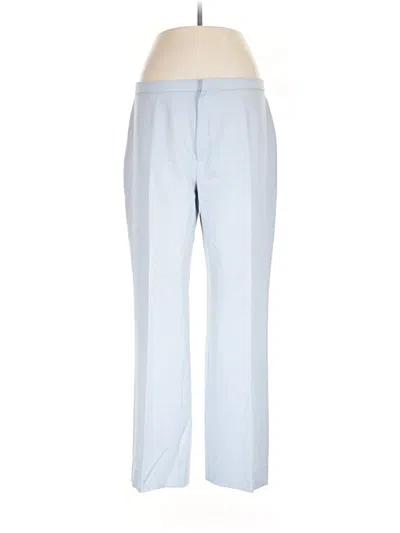 Pre-owned Zara Basic Dress Pants In Blue
