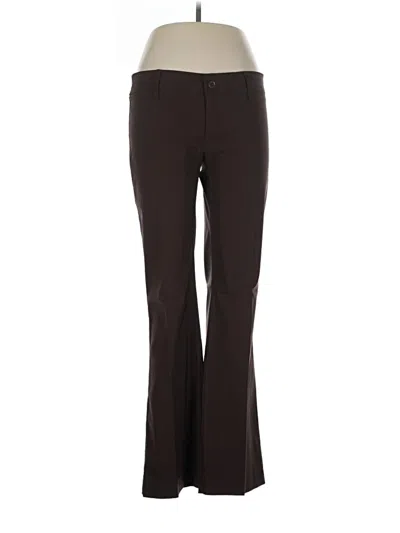 Pre-owned Zara Basic Dress Pants In Brown