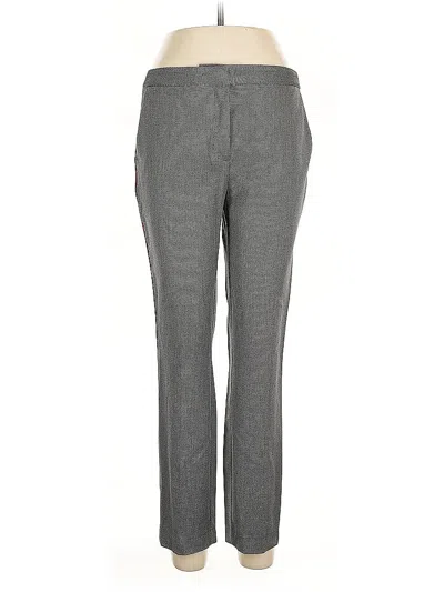 Pre-owned Zara Basic Dress Pants In Gray