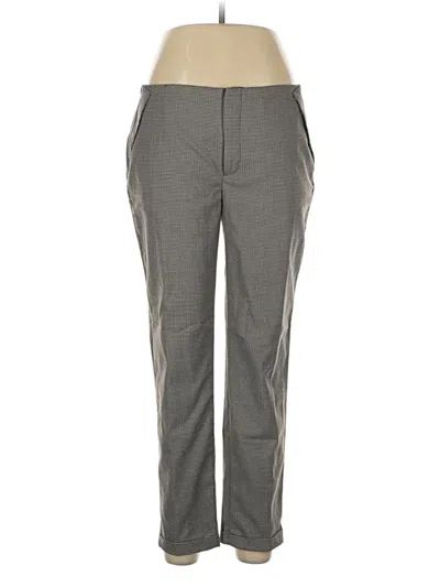 Pre-owned Zara Basic Dress Pants In Gray