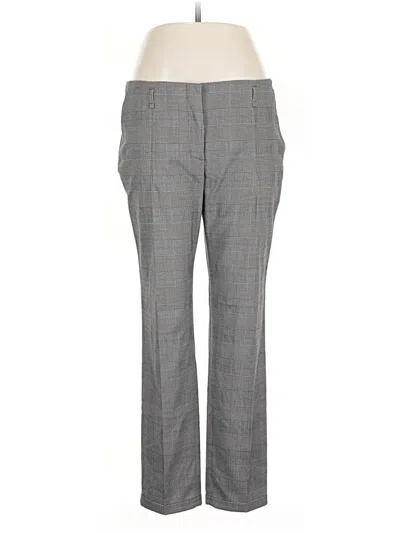 Pre-owned Zara Basic Dress Pants In Gray