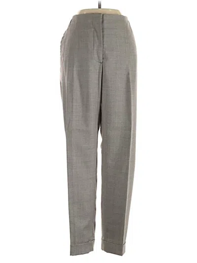 Pre-owned Zara Basic Dress Pants In Gray