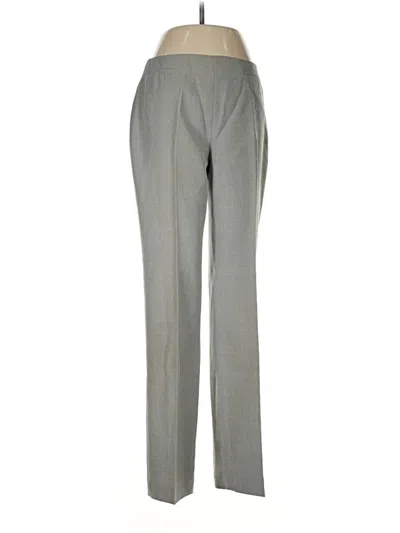 Pre-owned Zara Basic Dress Pants In Gray