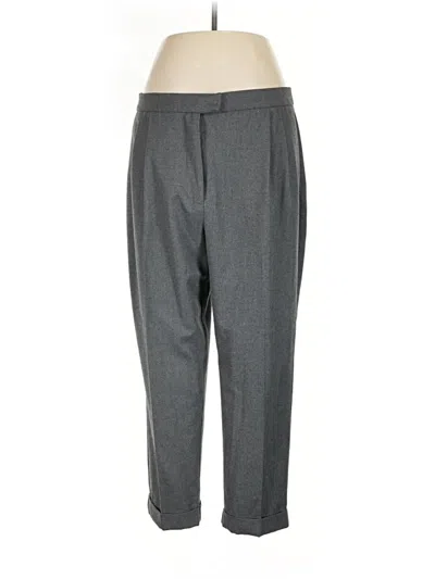 Pre-owned Zara Basic Dress Pants In Gray
