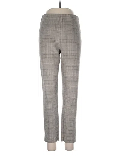 Pre-owned Zara Basic Dress Pants In Gray