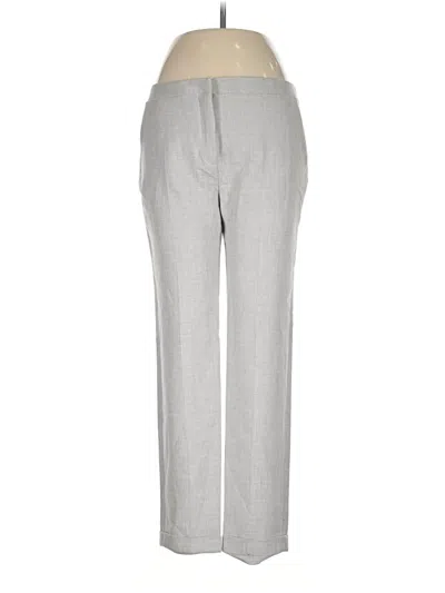 Pre-owned Zara Basic Dress Pants In Gray