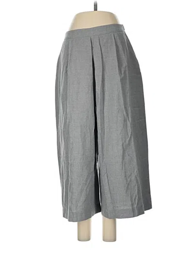 Pre-owned Zara Basic Dress Pants In Gray