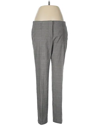 Pre-owned Zara Basic Dress Pants In Gray