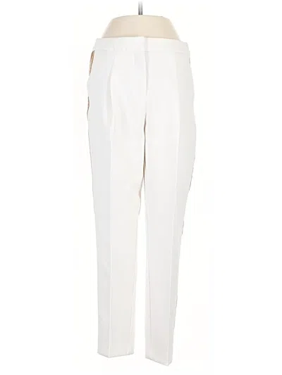 Pre-owned Zara Basic Dress Pants In White