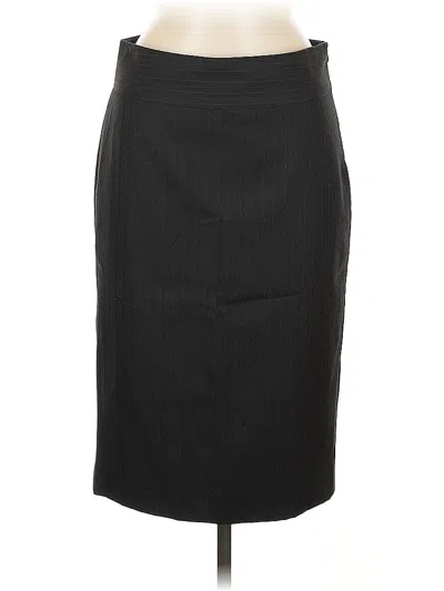 Pre-owned Zara Basic Formal Skirt In Black