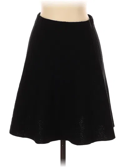 Pre-owned Zara Basic Formal Skirt In Black