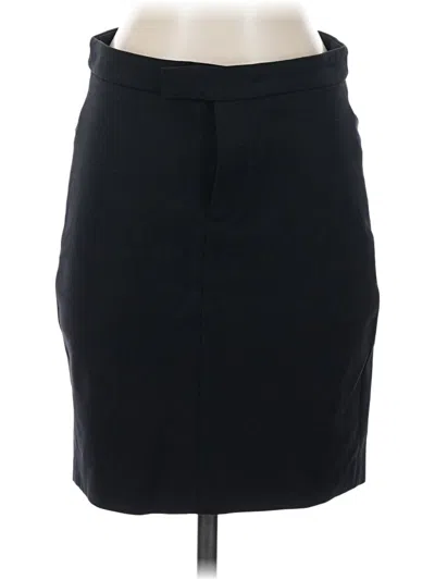 Pre-owned Zara Basic Formal Skirt In Black