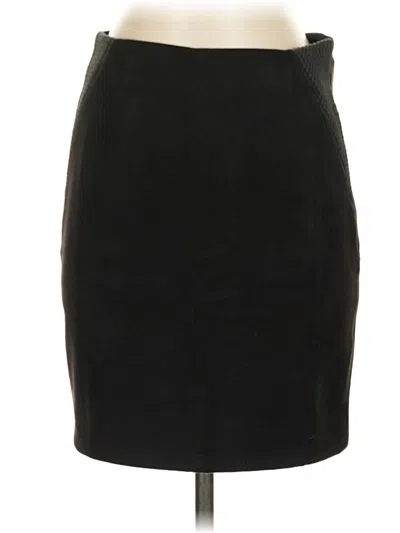 Pre-owned Zara Basic Formal Skirt In Black
