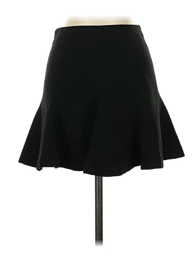 Pre-owned Zara Basic Formal Skirt In Black