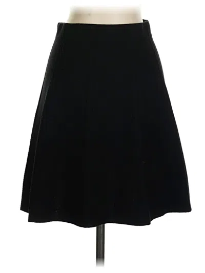 Pre-owned Zara Basic Formal Skirt In Black