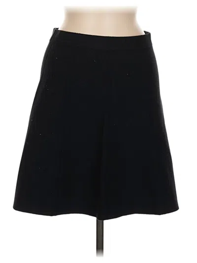 Pre-owned Zara Basic Formal Skirt In Black