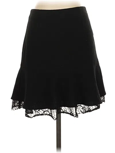 Pre-owned Zara Basic Formal Skirt In Black