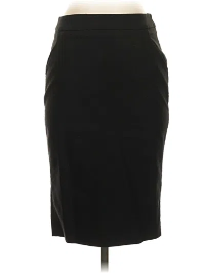 Pre-owned Zara Basic Formal Skirt In Black