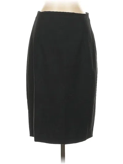 Pre-owned Zara Basic Formal Skirt In Black