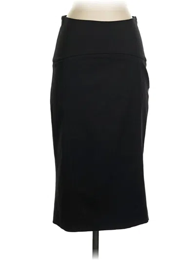 Pre-owned Zara Basic Formal Skirt In Black