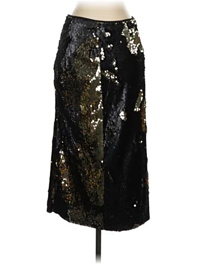 Pre-owned Zara Basic Formal Skirt In Black