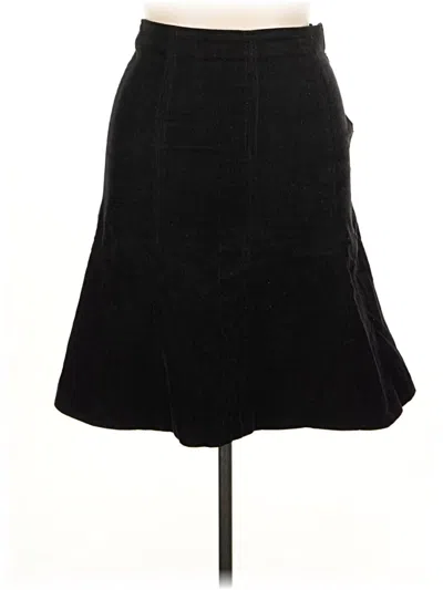 Pre-owned Zara Basic Formal Skirt In Black