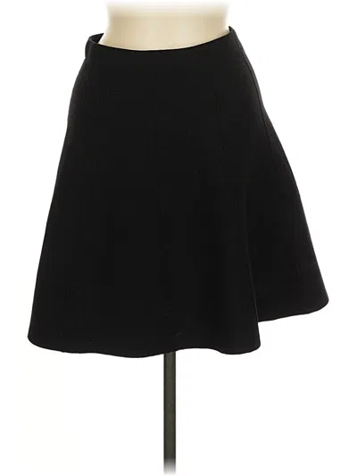 Pre-owned Zara Basic Formal Skirt In Black