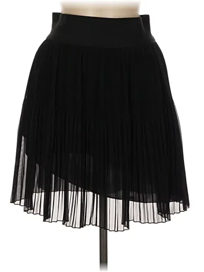 Pre-owned Zara Basic Formal Skirt In Black