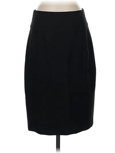 Pre-owned Zara Basic Formal Skirt In Black