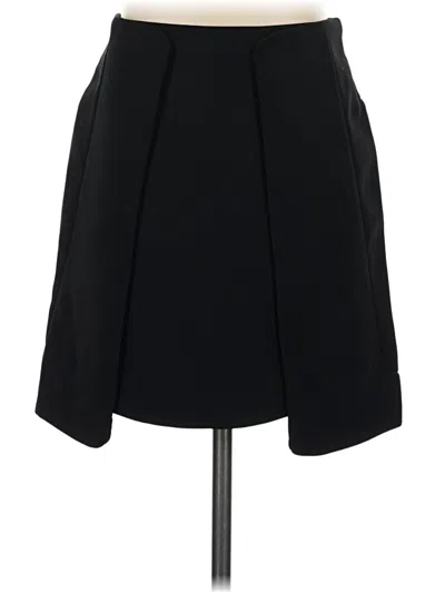 Pre-owned Zara Basic Formal Skirt In Black