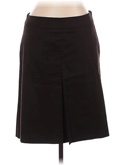 Pre-owned Zara Basic Formal Skirt In Brown