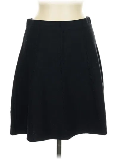 Pre-owned Zara Basic Formal Skirt In Orange
