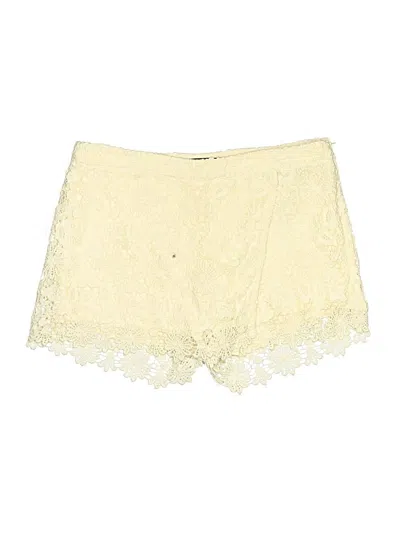 Pre-owned Zara Basic Formal Skirt In Yellow