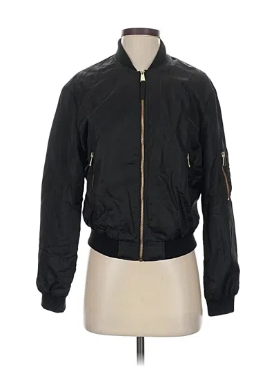 Pre-owned Zara Basic Jacket In Black