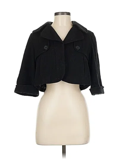 Pre-owned Zara Basic Jacket In Black