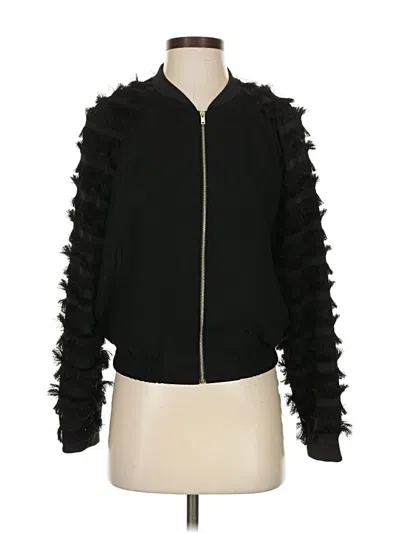 Pre-owned Zara Basic Jacket In Black